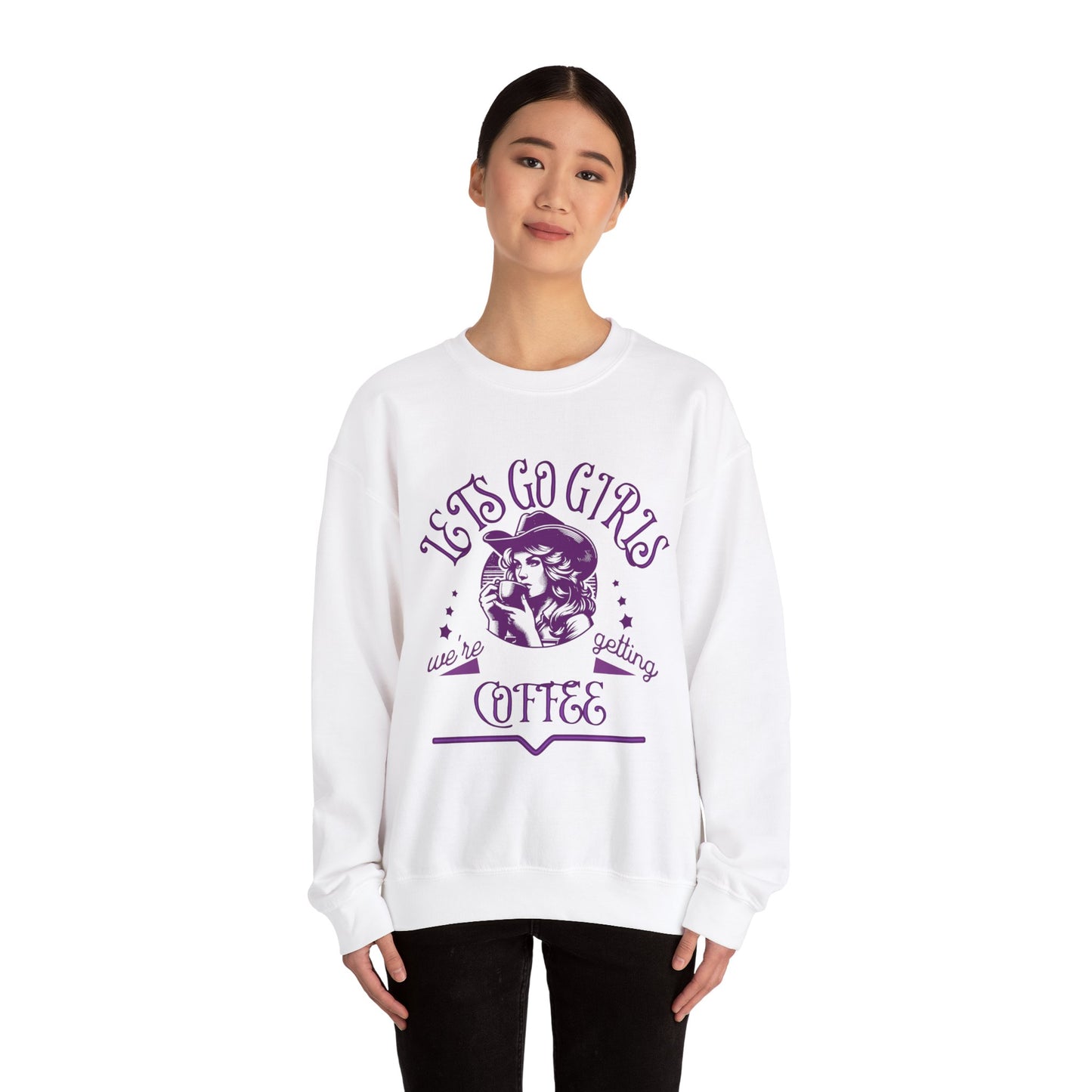 Lets Go Girls Crewneck Sweatshirt.