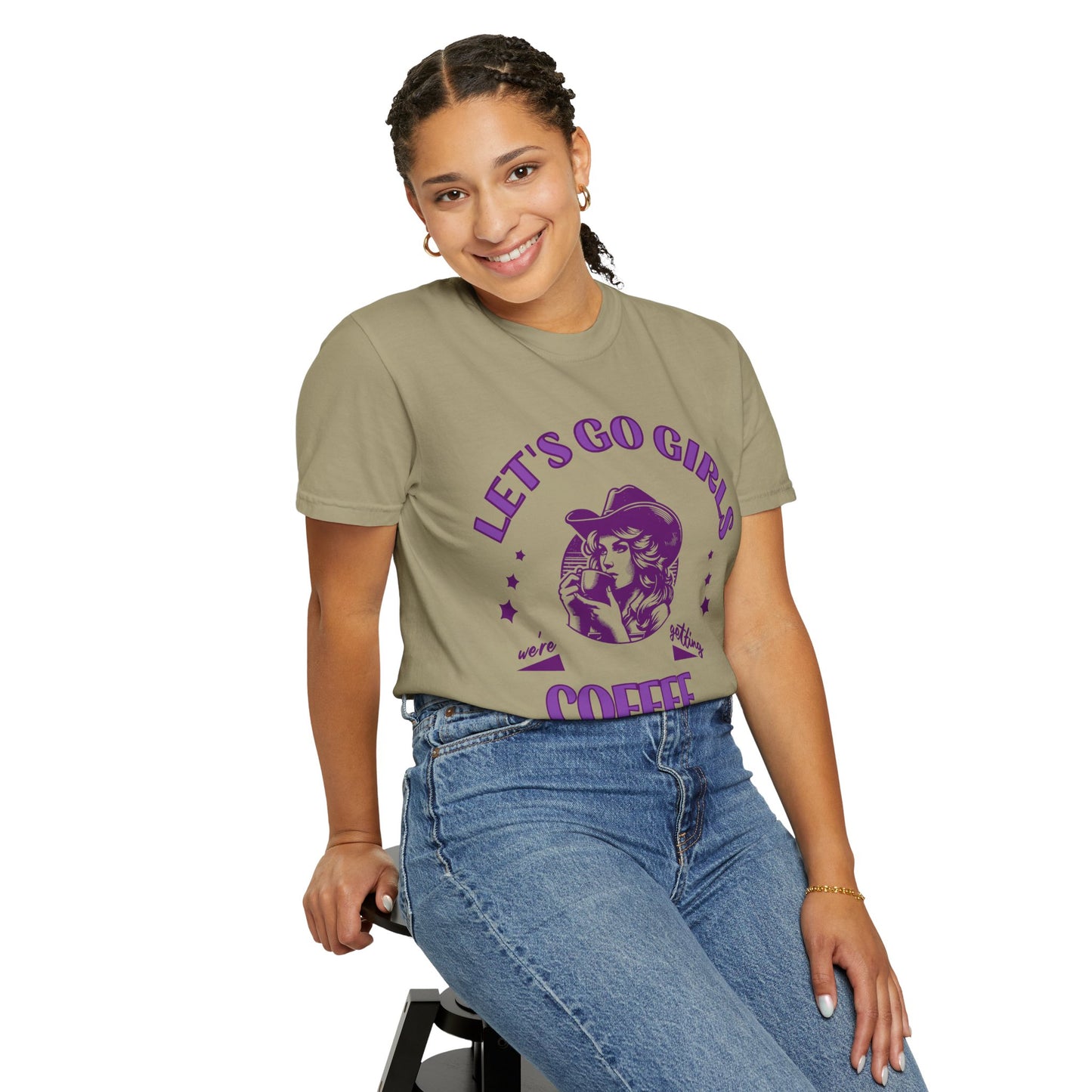 Let's Go Girls Comfort Color Tee