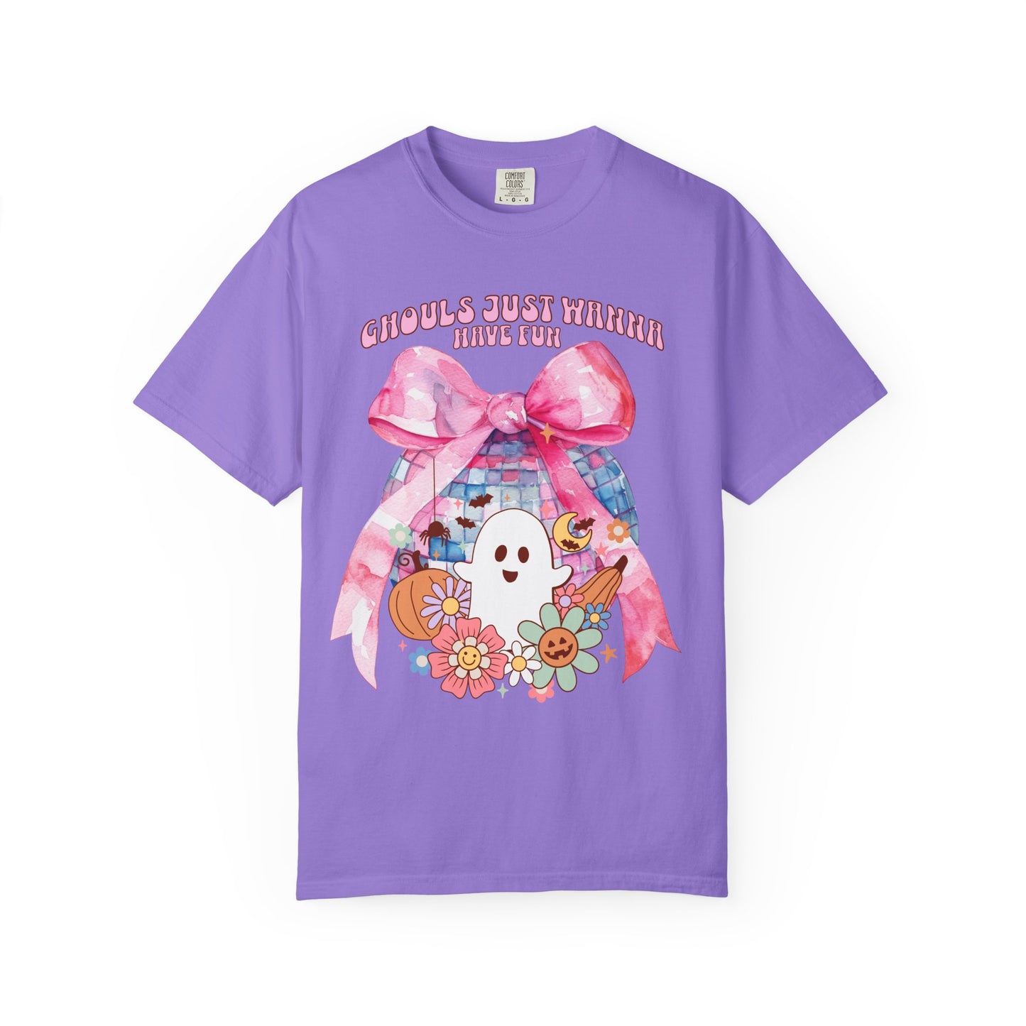 Comfort Colors Short sleeve Ghouls Just Wanna Have Fun.