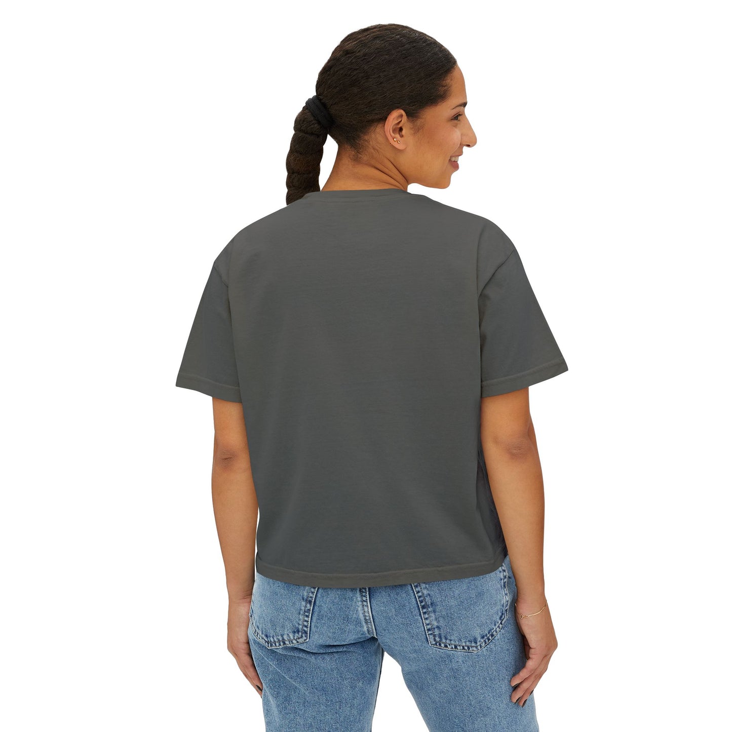 Retro Smiley Face Short-Sleeve T-shirt.
