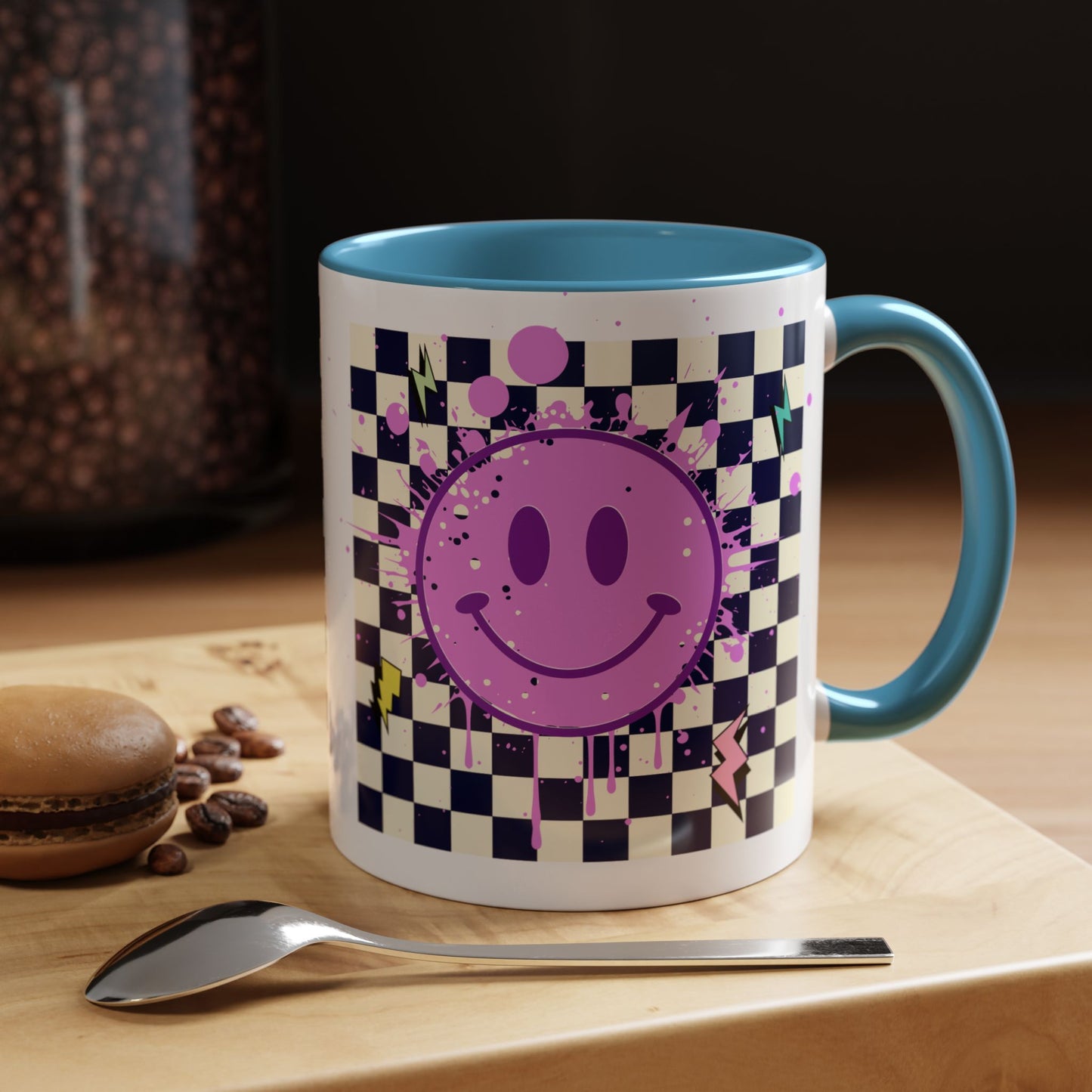 Retro Smiley Face Mug
