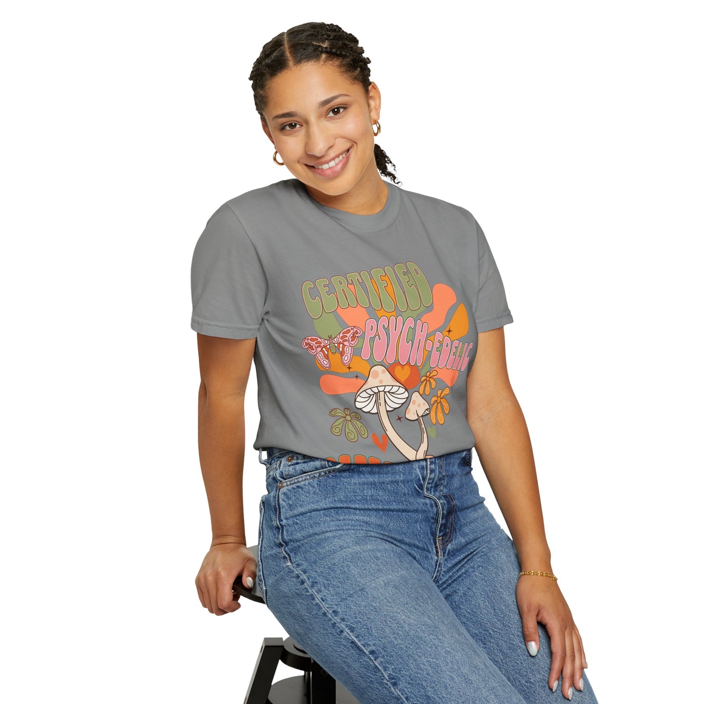 Comfort Colors Certified Psych-edelic Nurse T-shirt