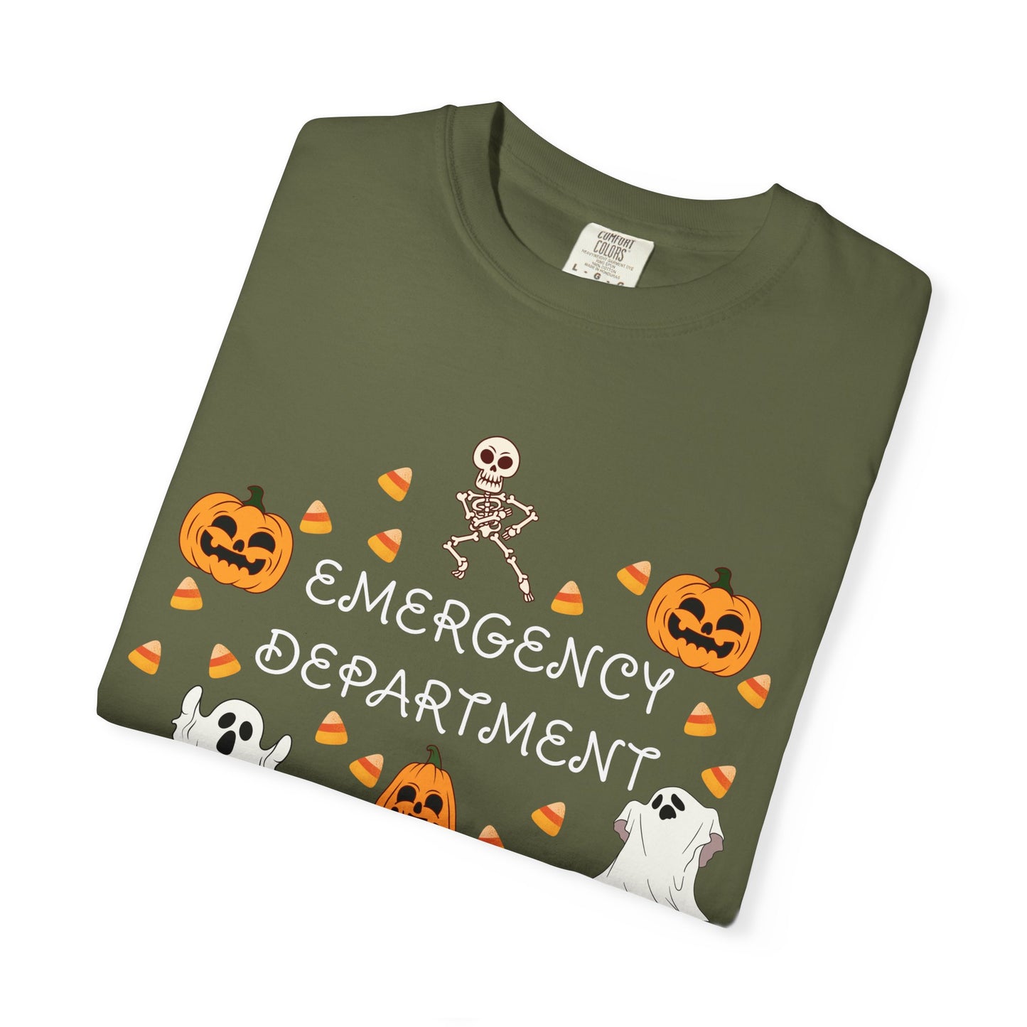 Comfort Colors® “Emergency Department” Halloween Tee