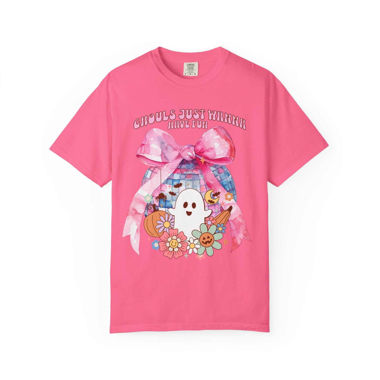 Comfort Colors Short sleeve Ghouls Just Wanna Have Fun.