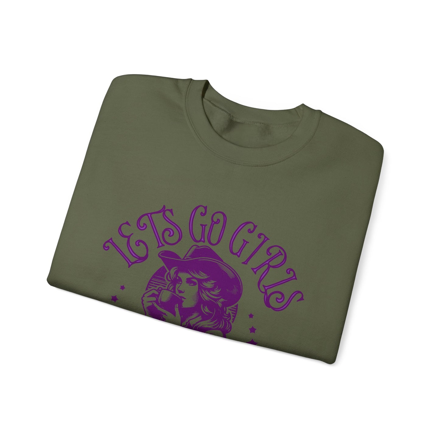 Lets Go Girls Crewneck Sweatshirt.