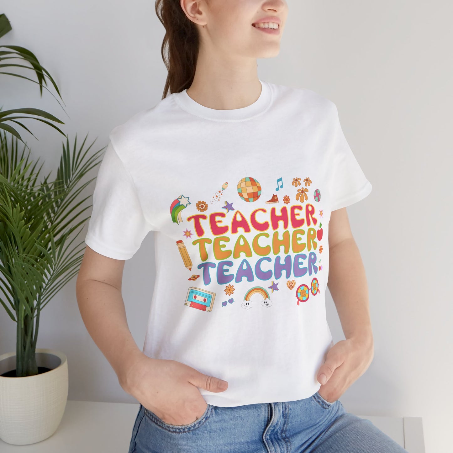 Short sleeve Teacher Shirt.