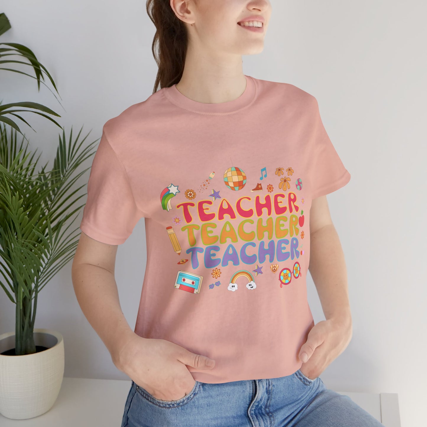 Short sleeve Teacher Shirt.