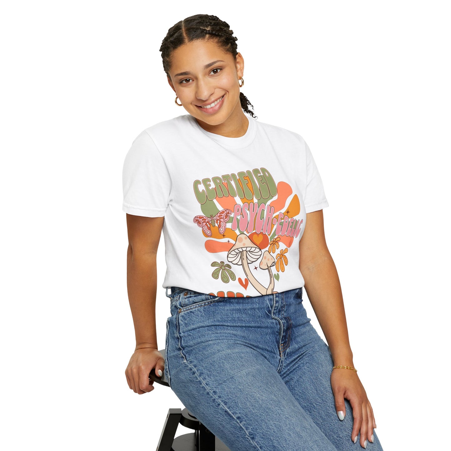 Comfort Colors Certified Psych-edelic Nurse T-shirt