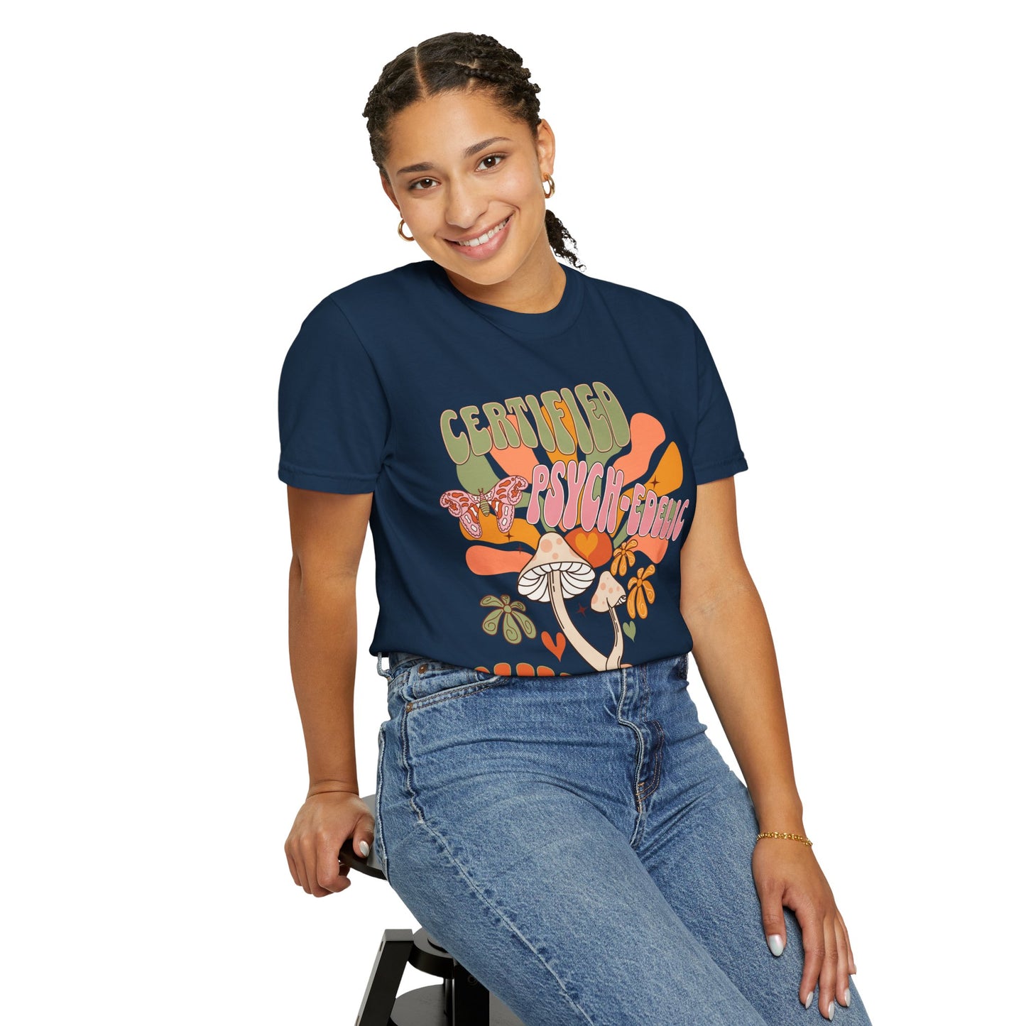 Comfort Colors Certified Psych-edelic Nurse T-shirt