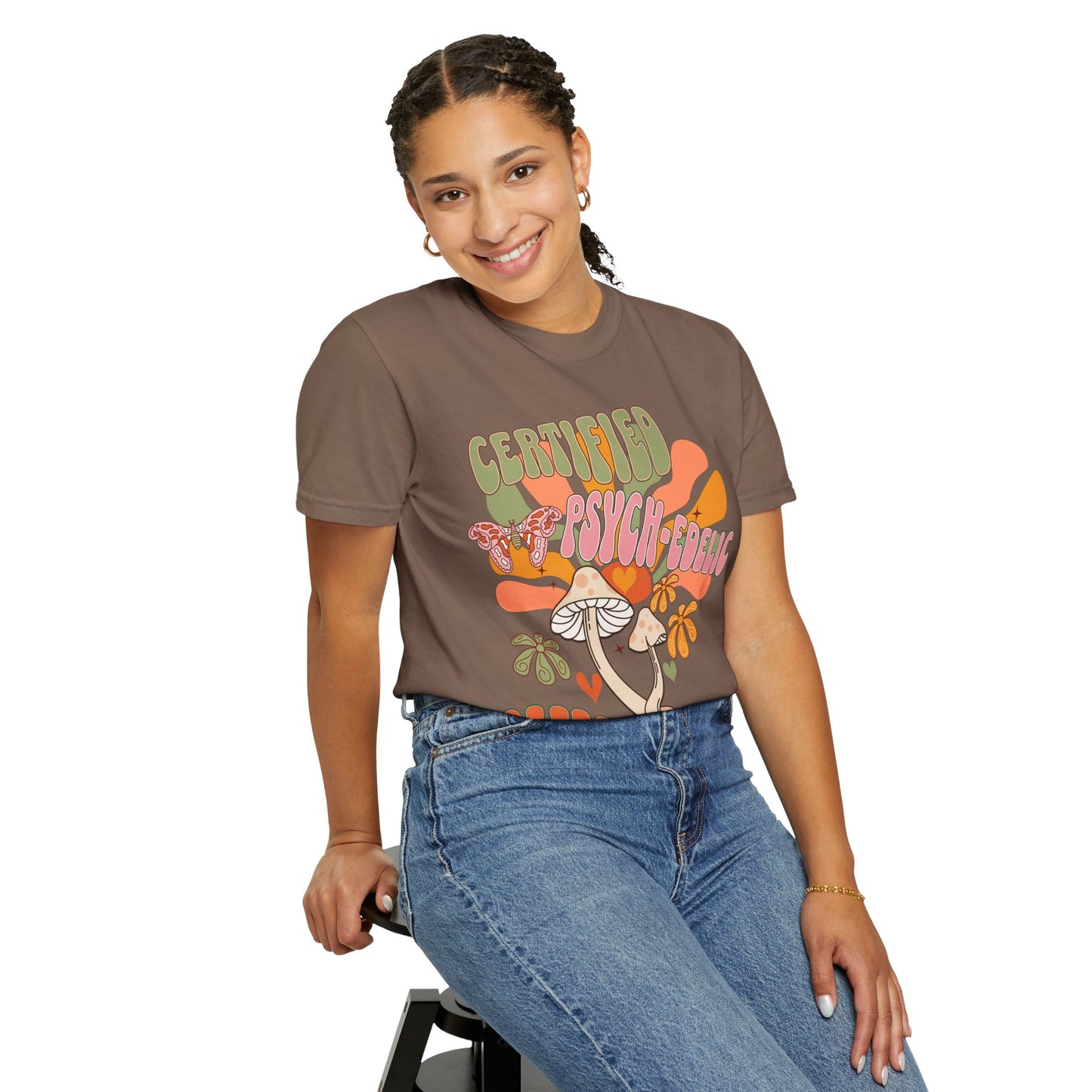 Comfort Colors Certified Psych-edelic Nurse T-shirt