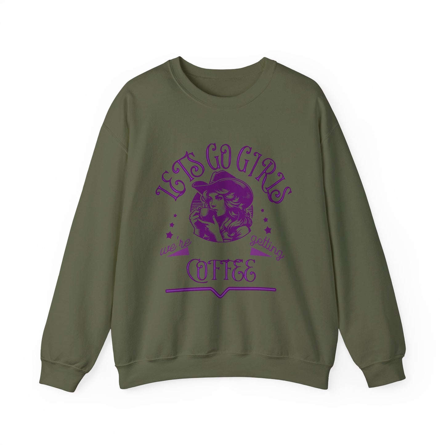 Lets Go Girls Crewneck Sweatshirt.