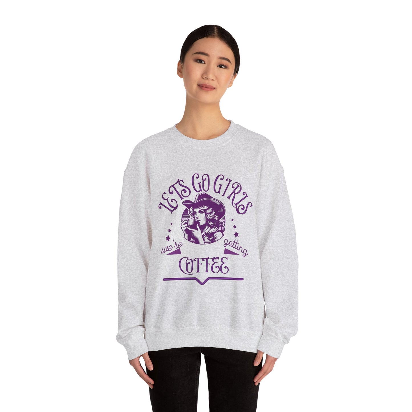 Lets Go Girls Crewneck Sweatshirt.