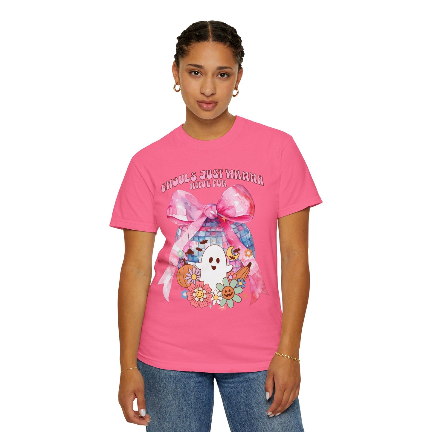 Comfort Colors Short sleeve Ghouls Just Wanna Have Fun.