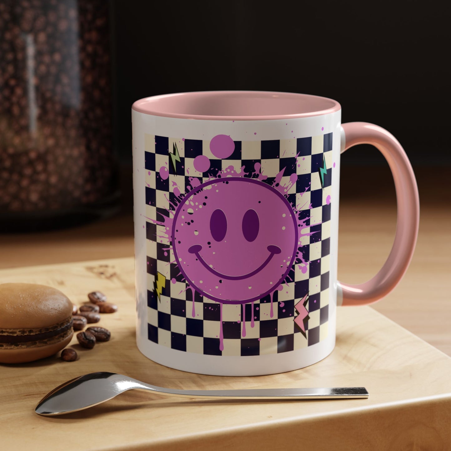 Retro Smiley Face Mug