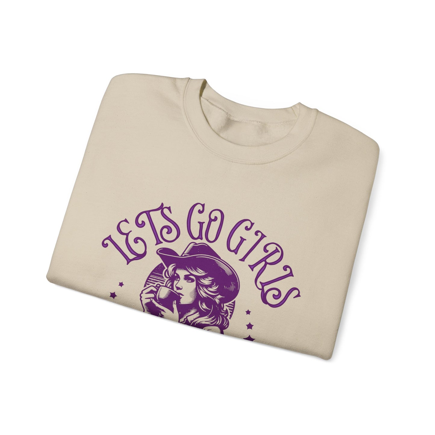 Lets Go Girls Crewneck Sweatshirt.