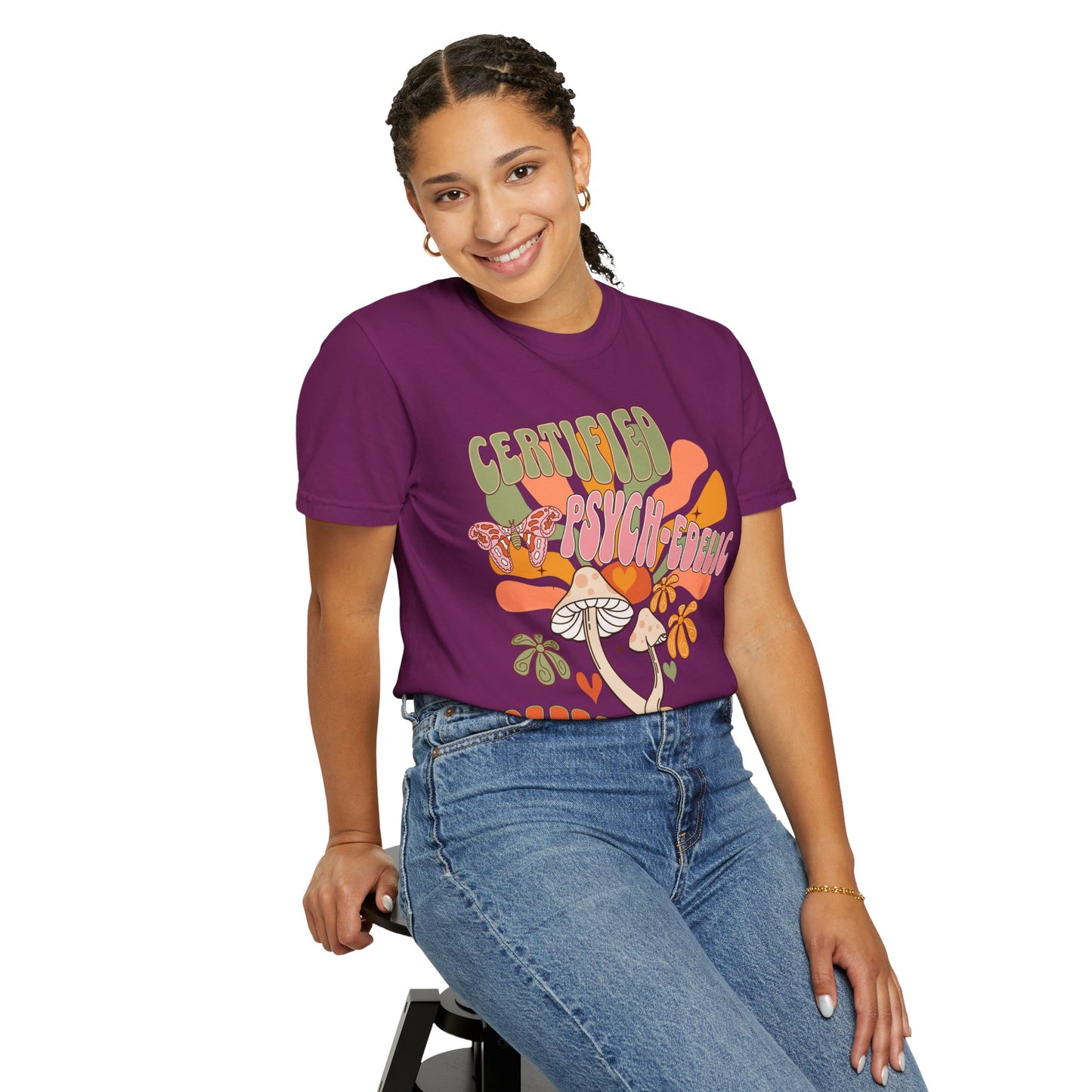 Comfort Colors Certified Psych-edelic Nurse T-shirt