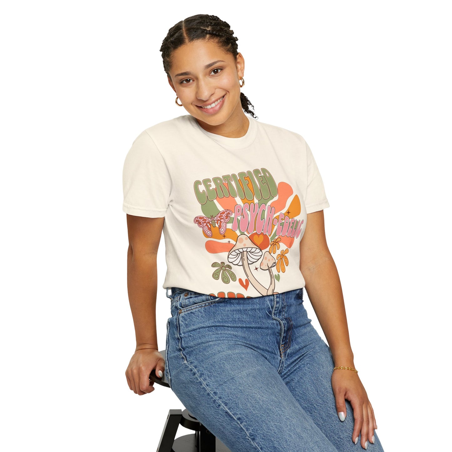 Comfort Colors Certified Psych-edelic Nurse T-shirt