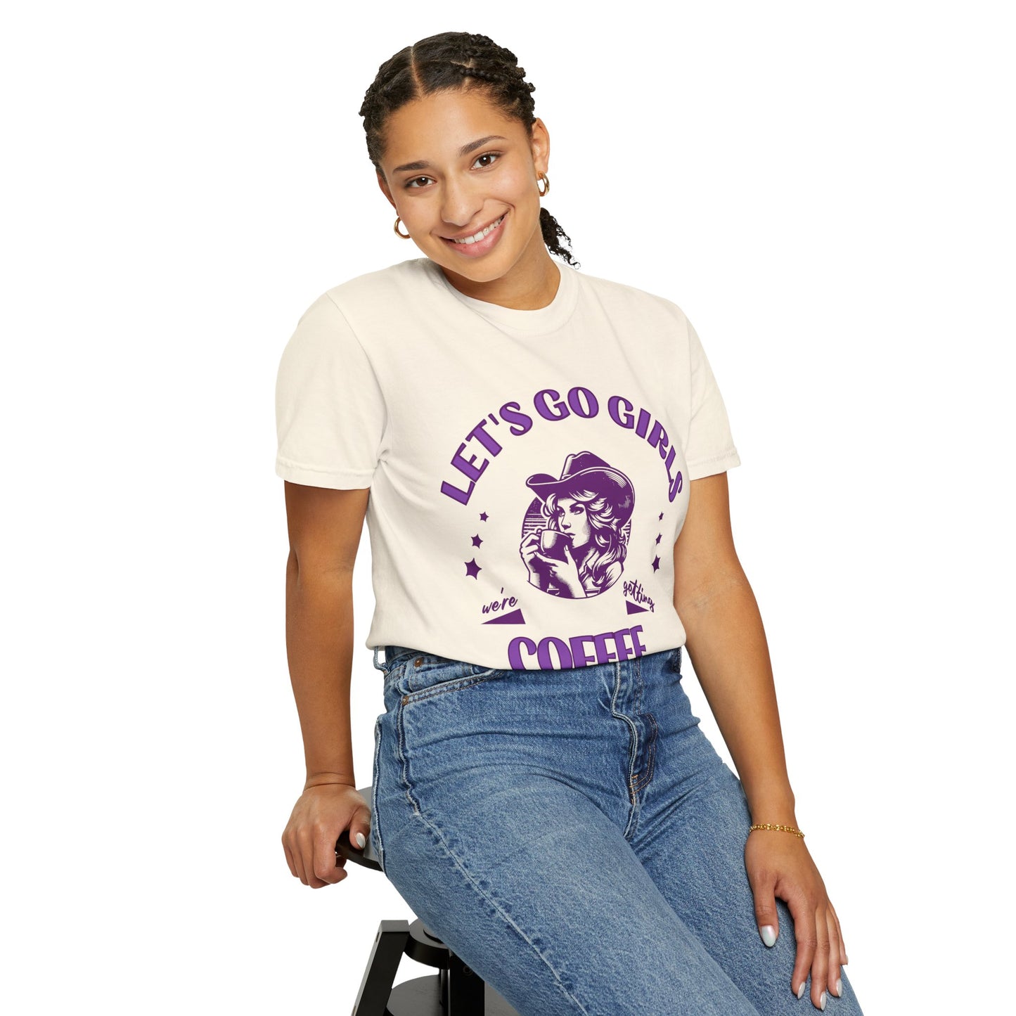 Let's Go Girls Comfort Color Tee