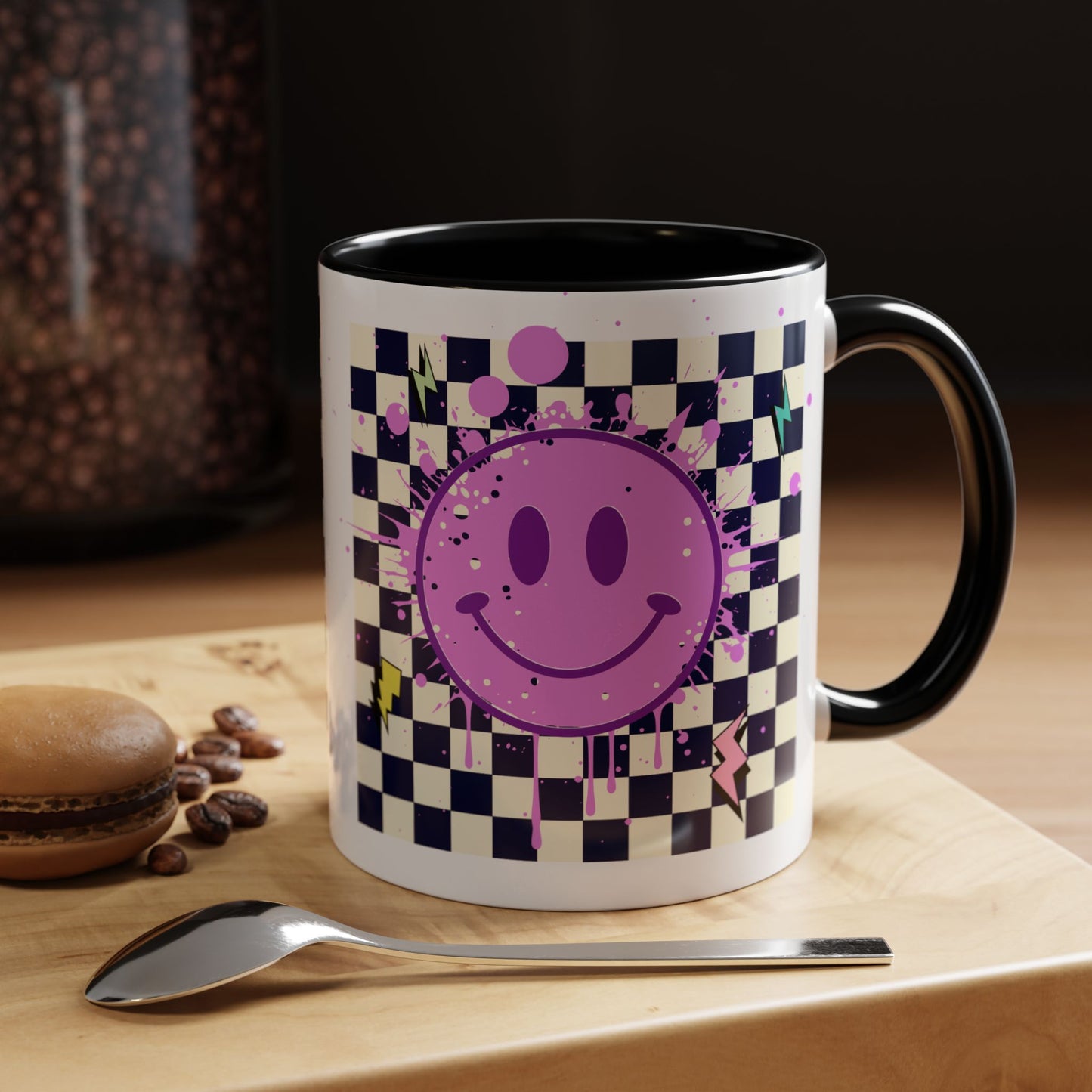 Retro Smiley Face Mug