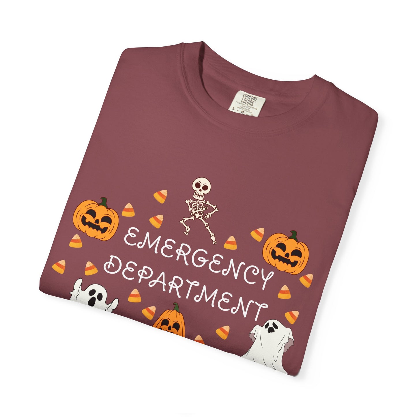 Comfort Colors® “Emergency Department” Halloween Tee