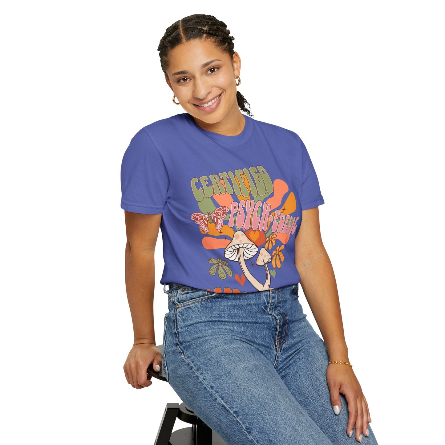 Comfort Colors Certified Psych-edelic Nurse T-shirt