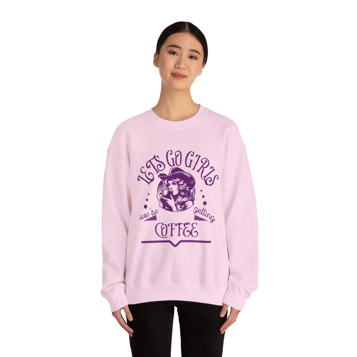 Lets Go Girls Crewneck Sweatshirt.