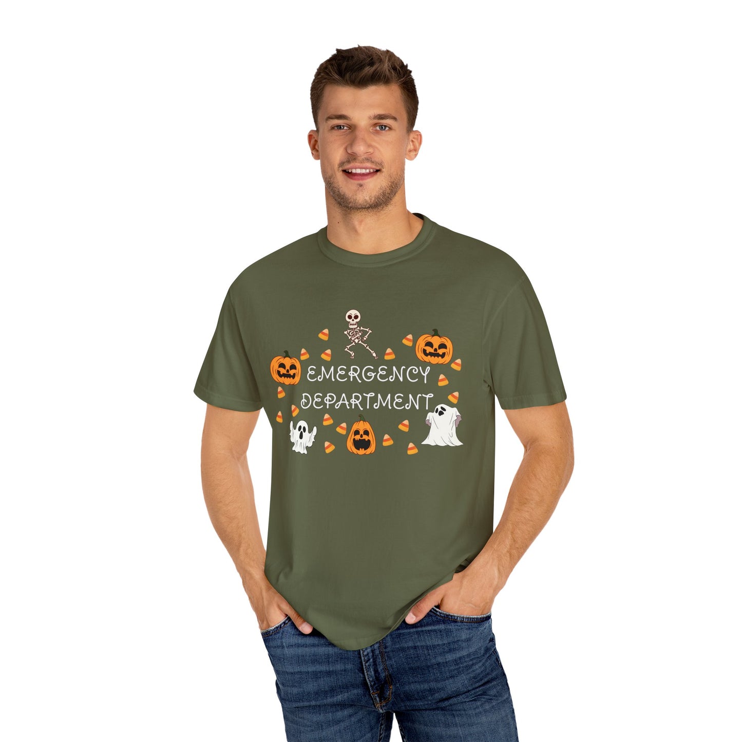 Comfort Colors® “Emergency Department” Halloween Tee