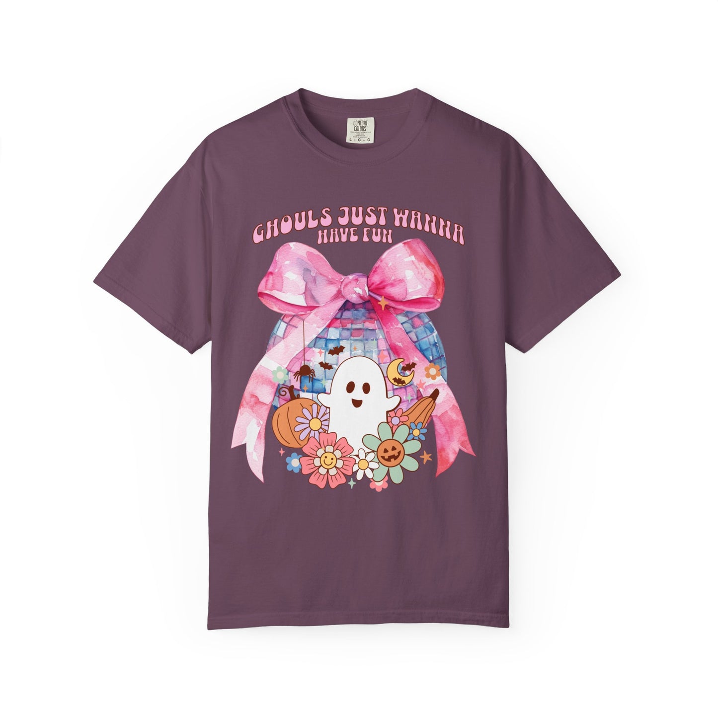 Comfort Colors Short sleeve Ghouls Just Wanna Have Fun.
