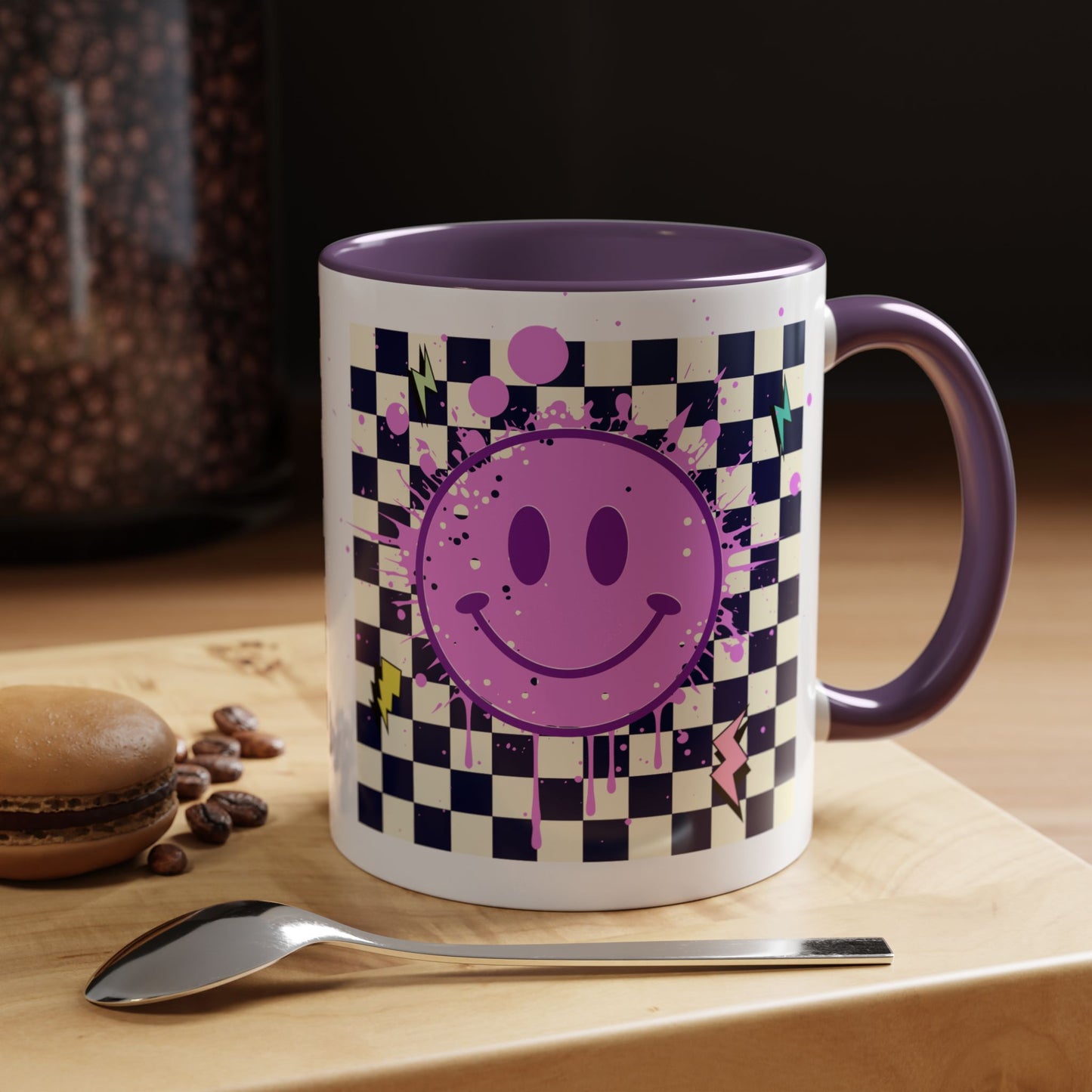 Retro Smiley Face Mug