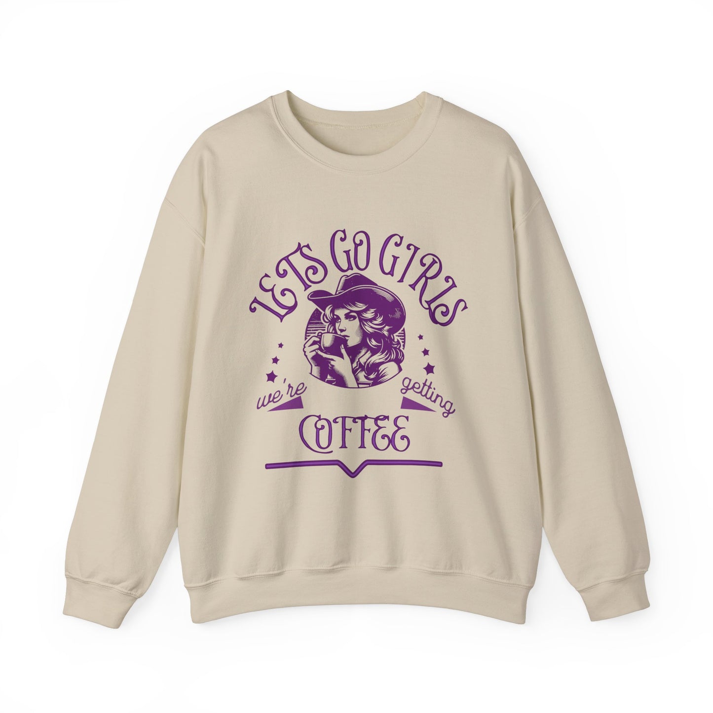 Lets Go Girls Crewneck Sweatshirt.
