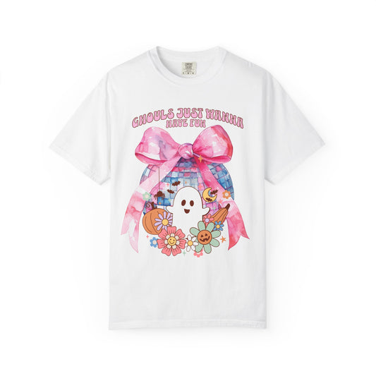 Comfort Colors Short sleeve Ghouls Just Wanna Have Fun.