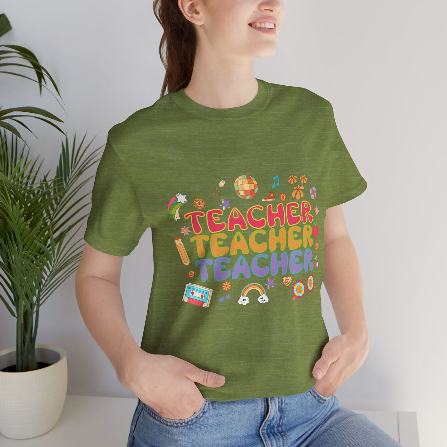 Short sleeve Teacher Shirt.