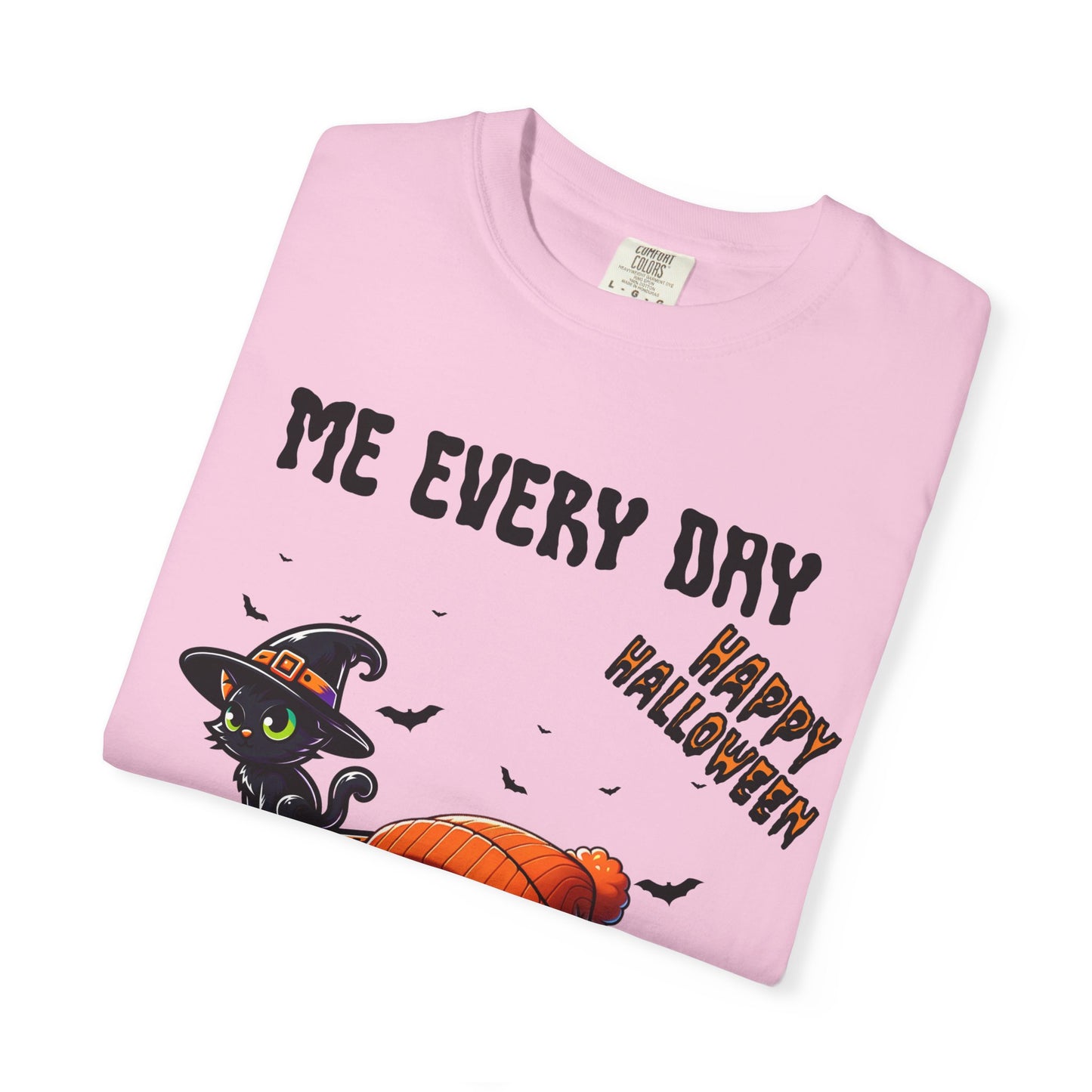 Short Sleeve Comfort Colors "Me Every Day" Halloween T-shirt.