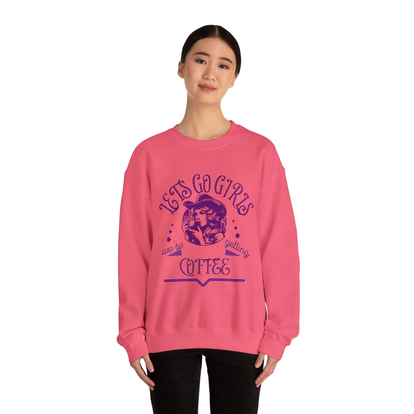 Lets Go Girls Crewneck Sweatshirt.