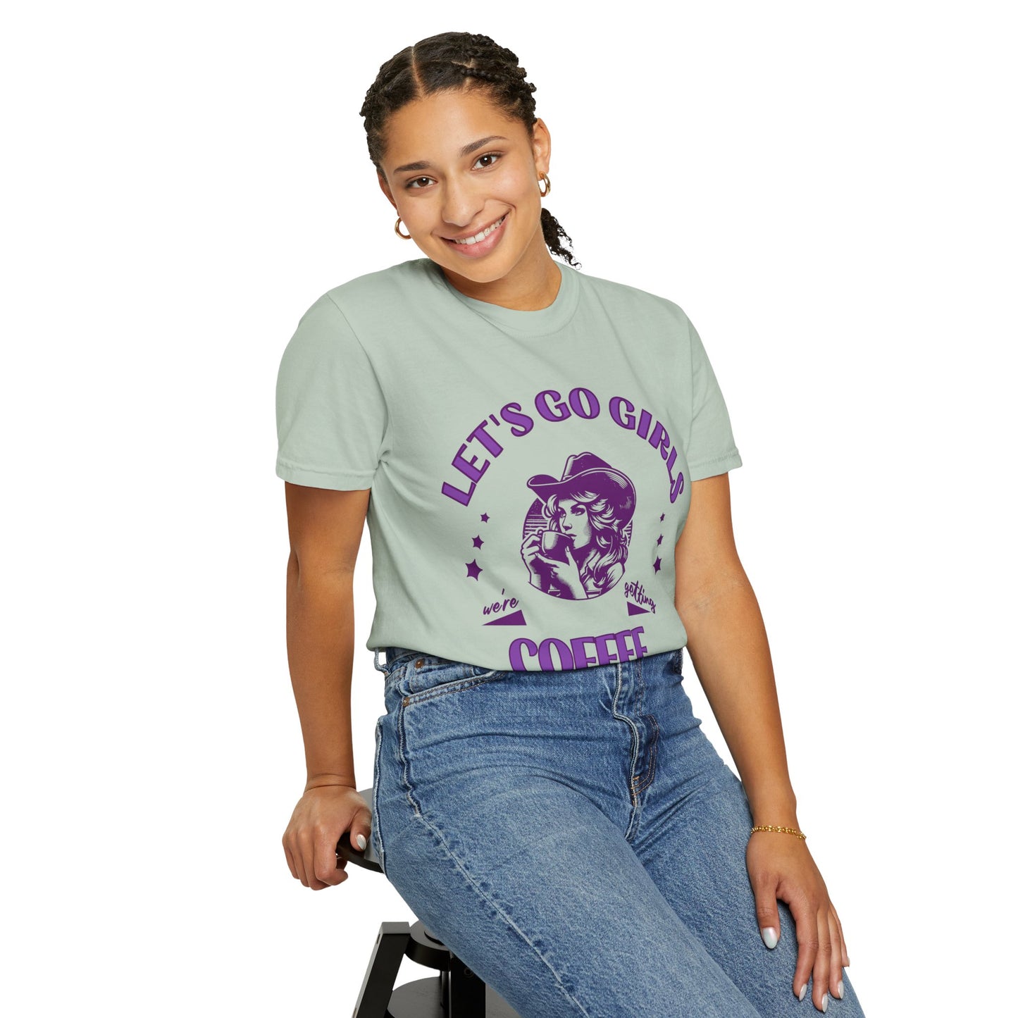 Let's Go Girls Comfort Color Tee