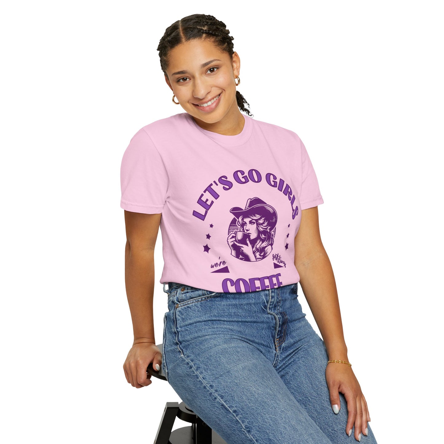 Let's Go Girls Comfort Color Tee