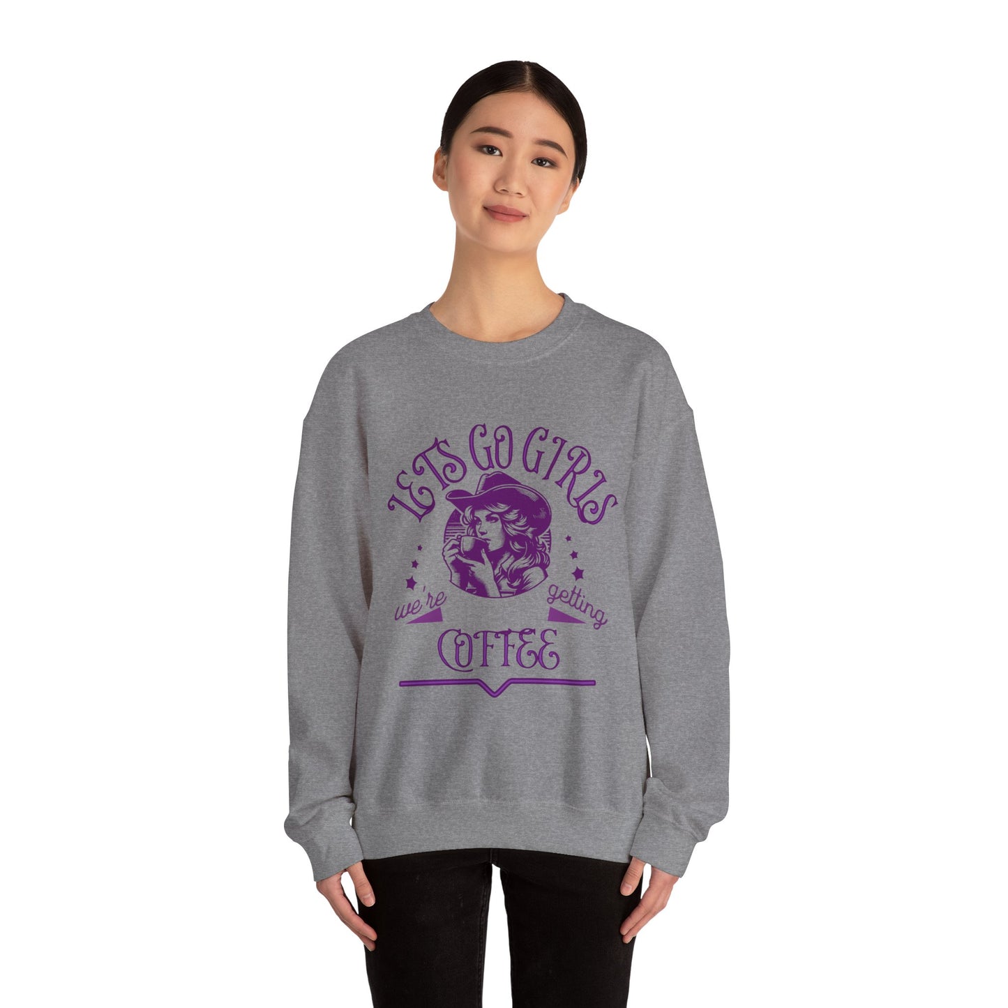 Lets Go Girls Crewneck Sweatshirt.