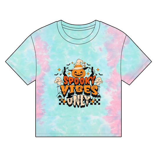 Women's Organic Boxy T-shirt Spooky Vibes Only