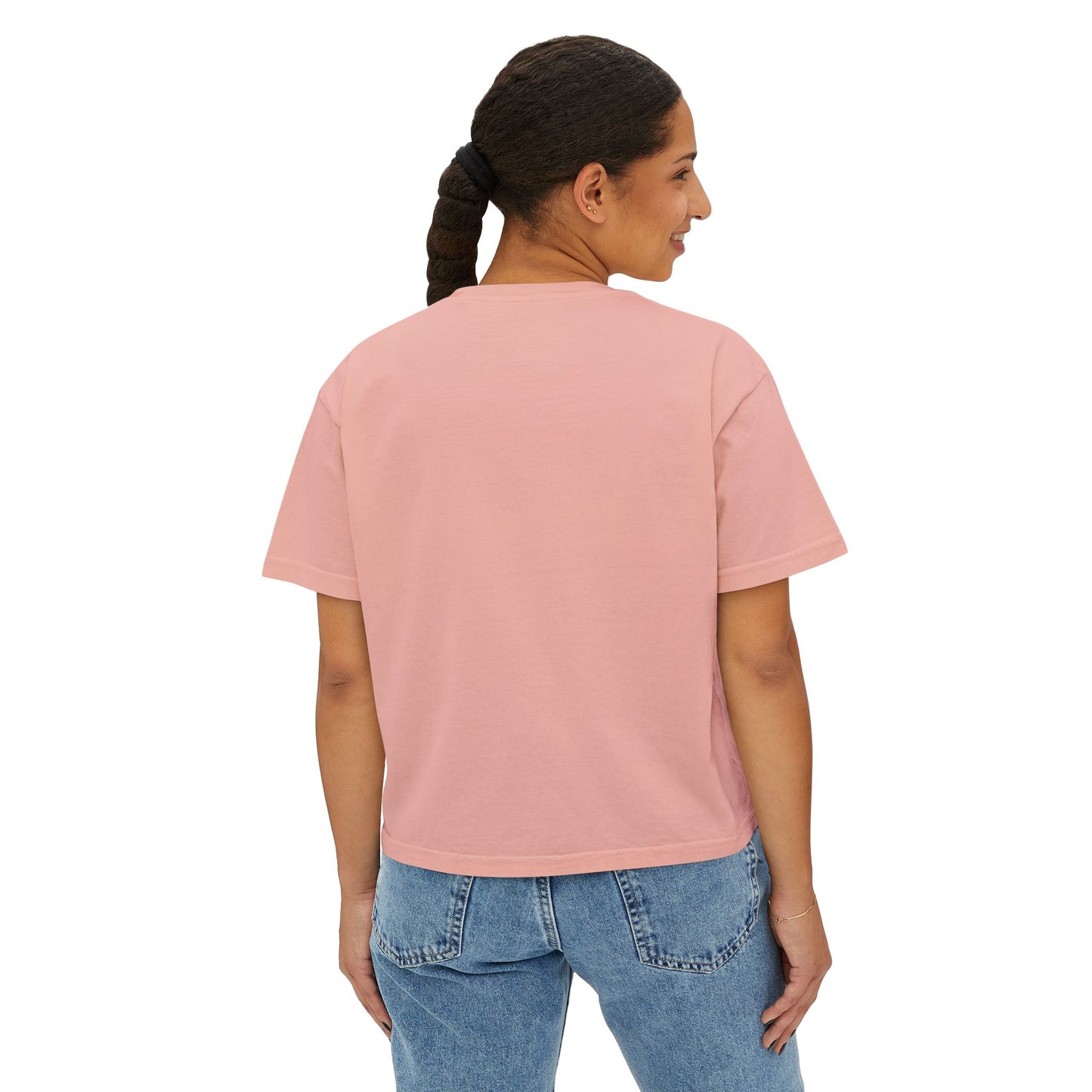 Retro Smiley Face Short-Sleeve T-shirt.