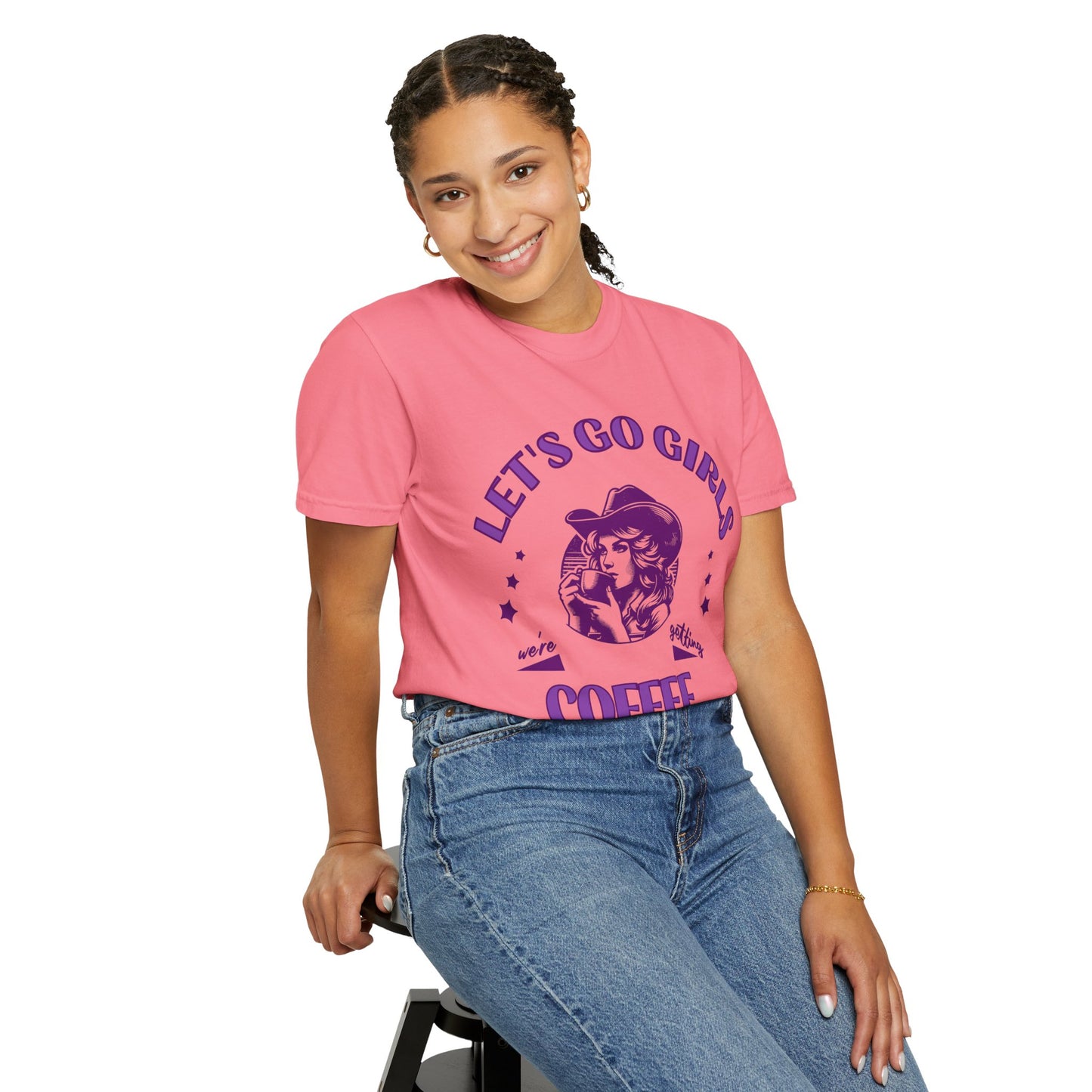 Let's Go Girls Comfort Color Tee